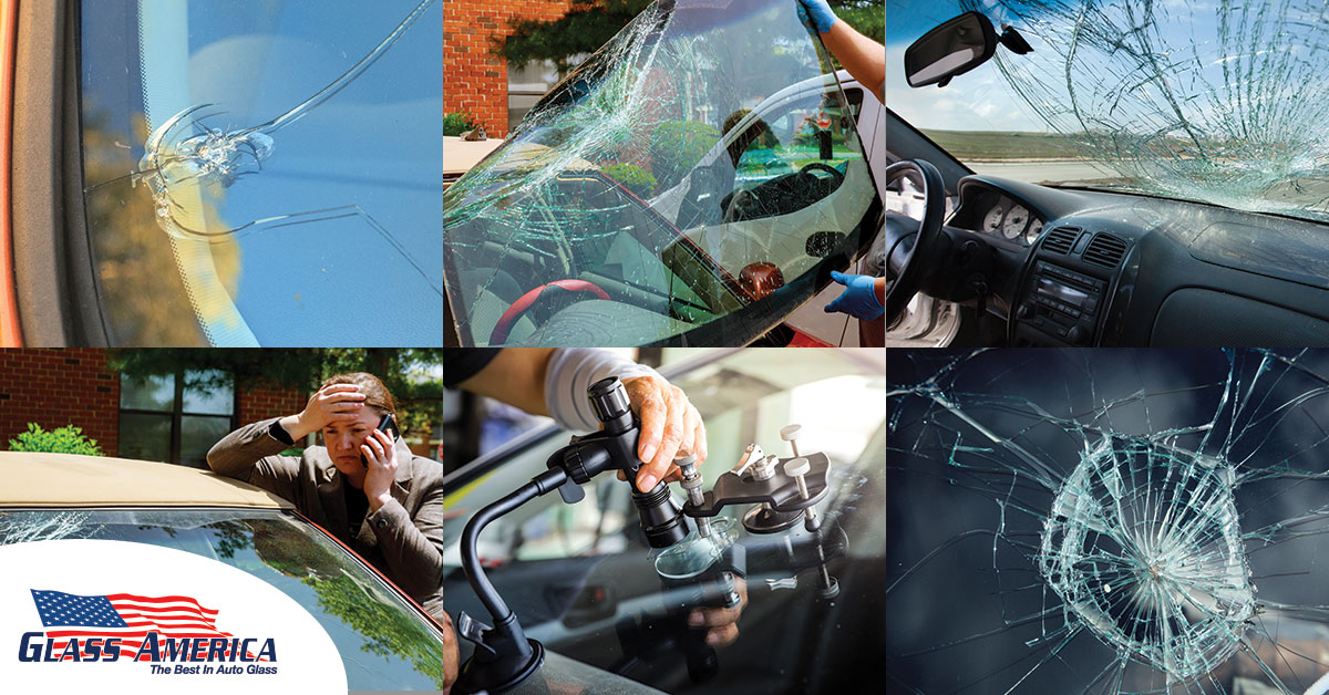 挡风玻璃破损驾驶的风险